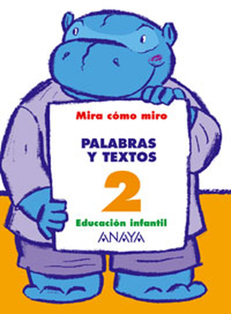 Palabras Y Textos 2 Infantil