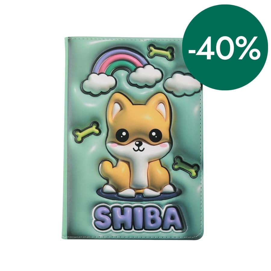 Llibreta 3D iTotal Shiba