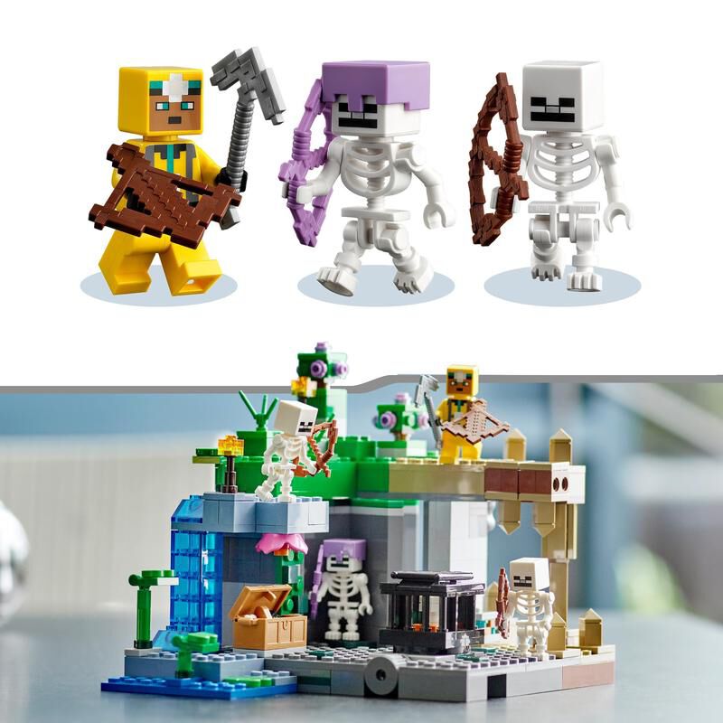 Lego minecraft el ataque de los esqueletos on sale