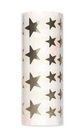 Gomets Estrella rollo oro