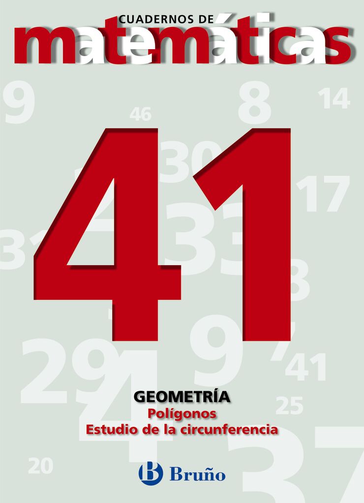 MATEMÁTICAS 41 POLÍGONOS ESTUDI PRIMARIA Bruño Quaderns 9788421642191
