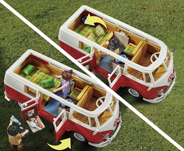 Playmobil Volkswagen T1 Camping Bus 70176 Playmobil Volkswagen T1 Camping Bus 70176