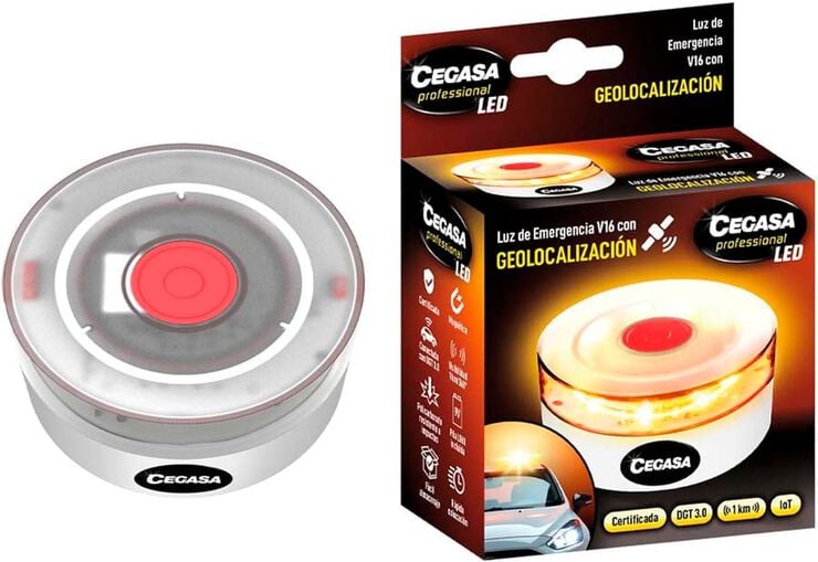 Llum d'Emerg&egrave;ncia Cegasa V16 homologada