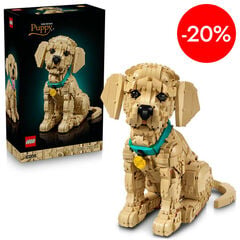LEGO&reg; Icons Golden Retriever Puppy 11384