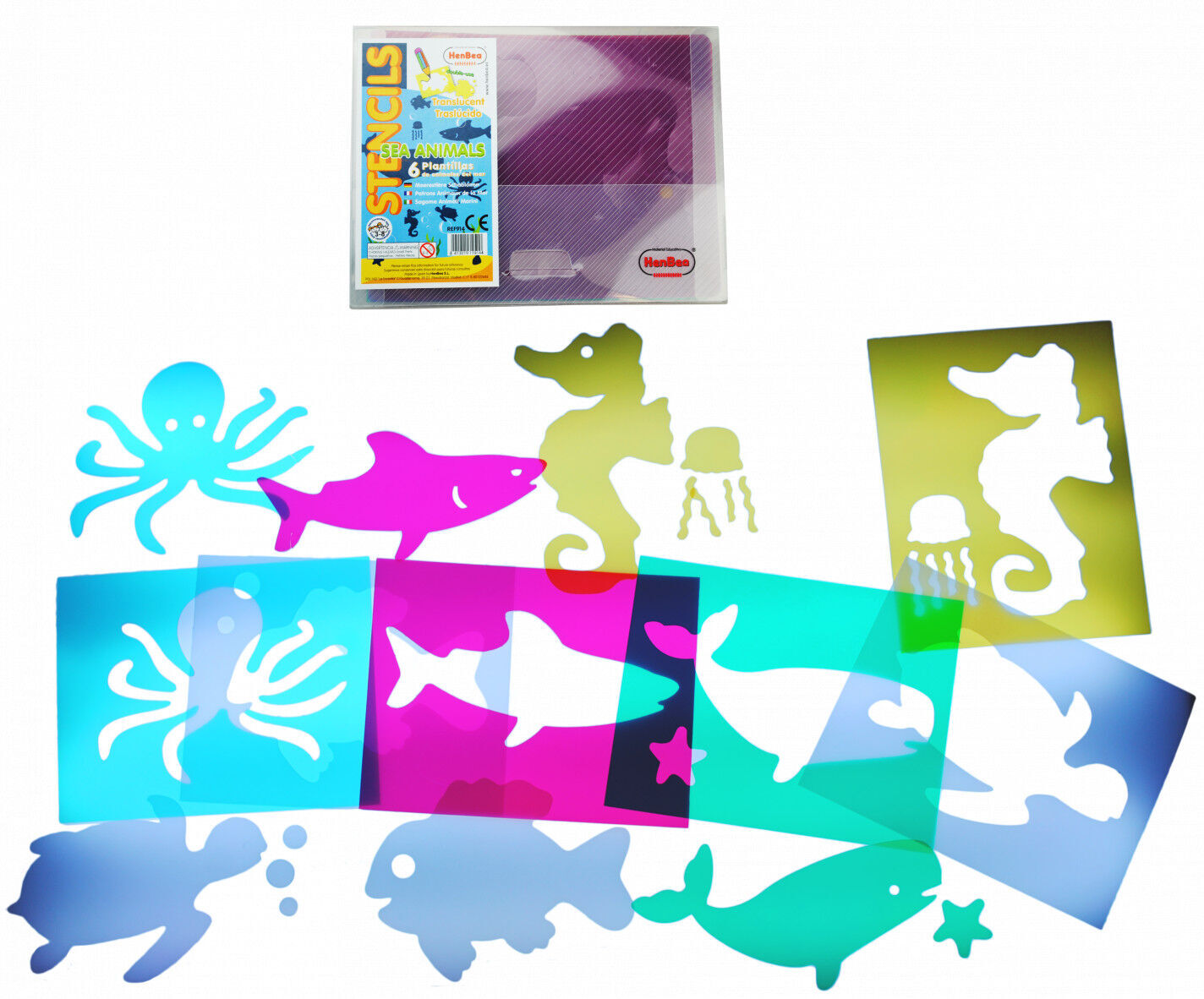 Plantillas transl&uacute;cidas mar