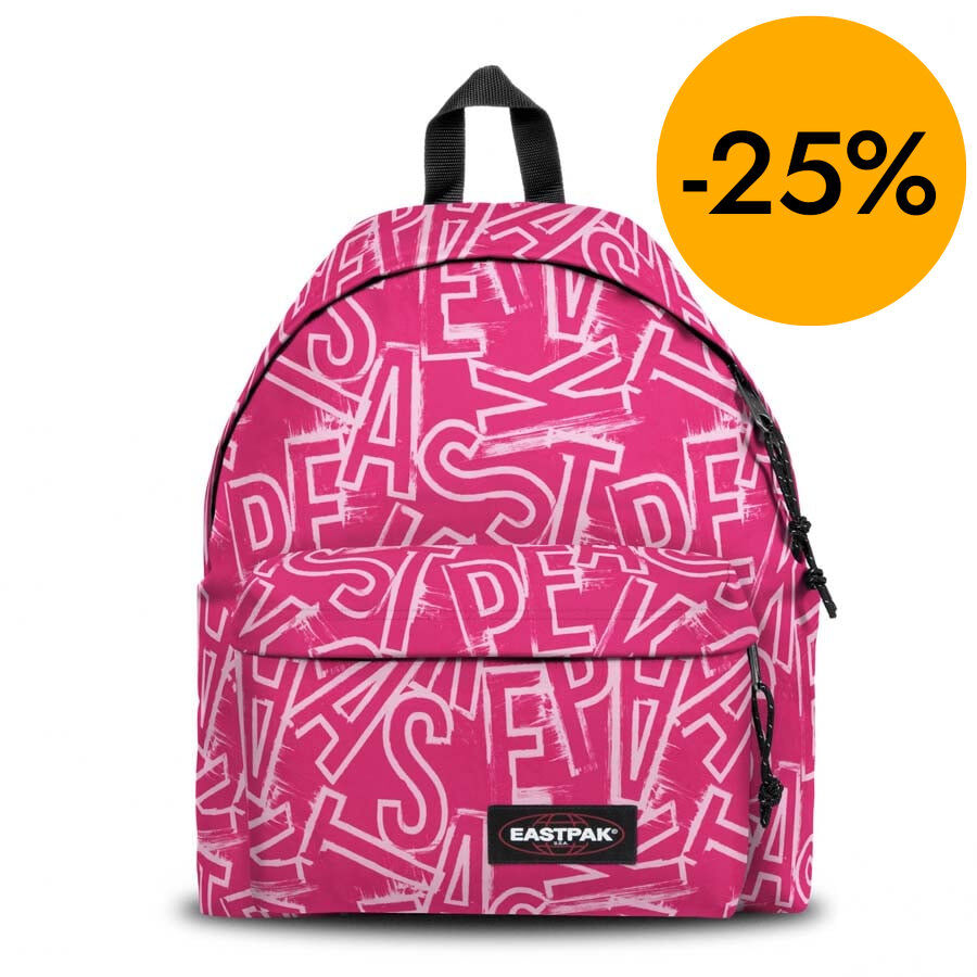 Motxilla Eastpak Padded Pak'r EP Letters pink