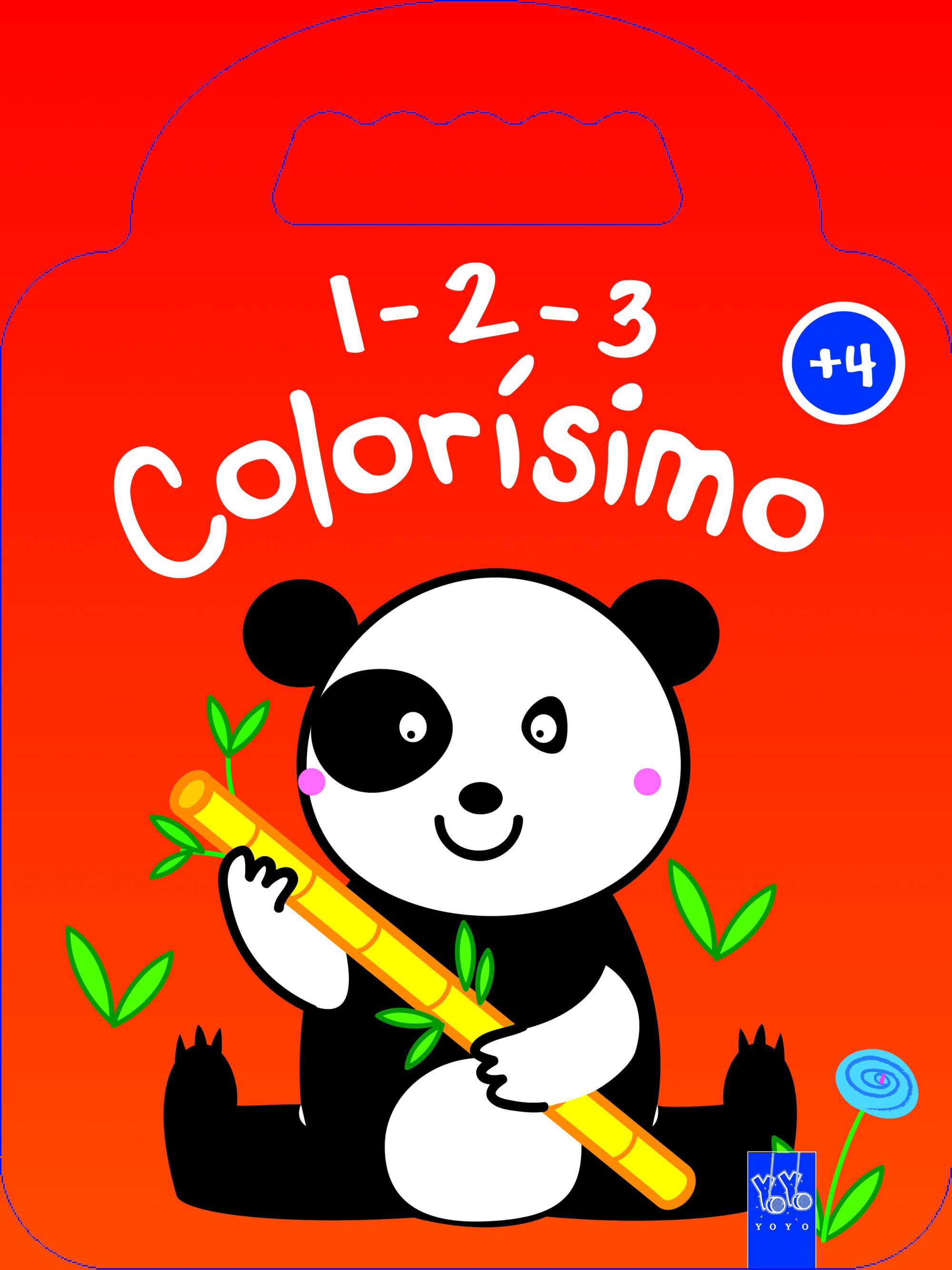 1,2,3 Color&iacute;ssimo +4. Panda