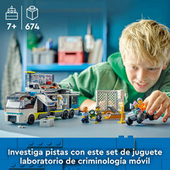 LEGO® City Laboratori de Criminologia Mòbil de la Policia 60418