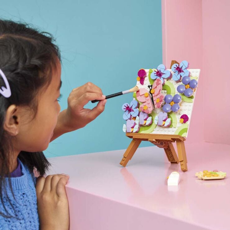 LEGO&reg; Creator Cuadro Decorativo Floral Art&iacute;stico 31390