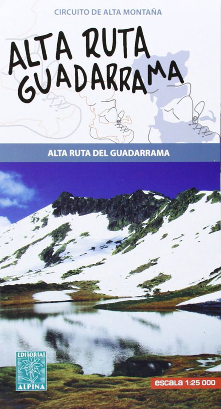 Alta ruta del Guadarrama 1:25.000
