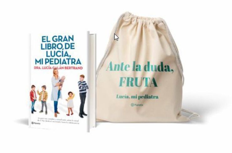 El gran libro de Lucía Mi pediatra + bolsa