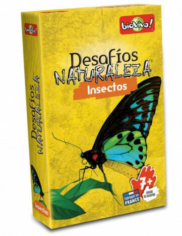 Juego de cartas Bioviva Desaf&iacute;os Naturaleza Insectos