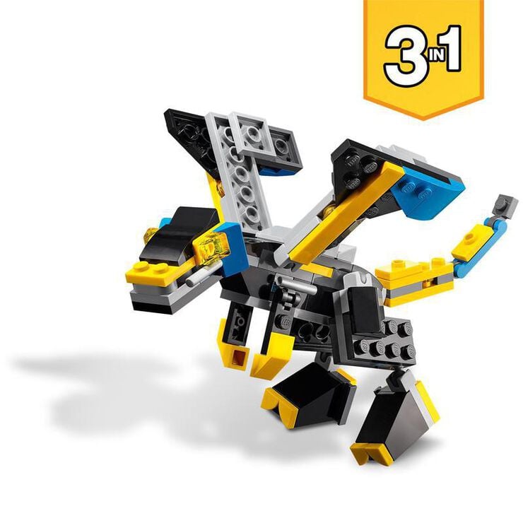 LEGO® Creator Robot Invencible 3 en 1 31124