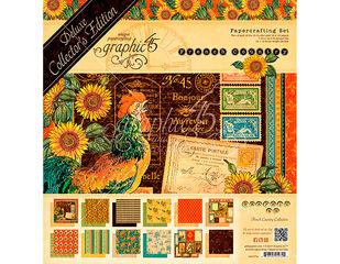 SCRAP PAPER COLLECTION FRENCH COUNTRY