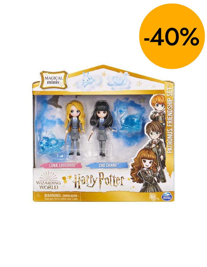 Harry Potter Friendship Set: 2 figures Luna Lovegood i Cho Chang 7cm