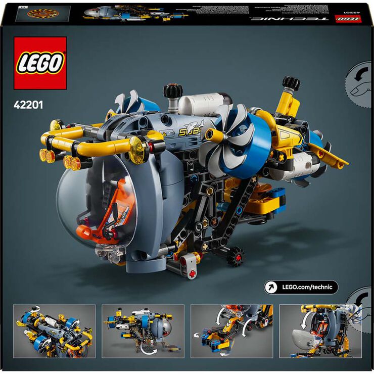 LEGO® Technic Submarino de Aguas Profundas 42201