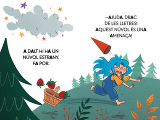 El drac de les lletres 1. L'Anna, el drac ajudador i el núvol aspirador