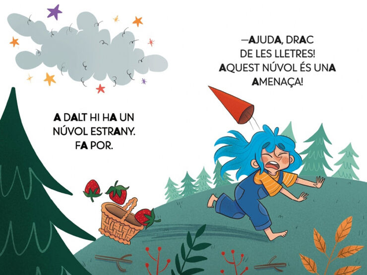 El drac de les lletres 1. L'Anna, el drac ajudador i el núvol aspirador