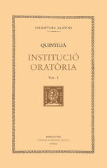 Institució oratòria, vol. I: llibre I