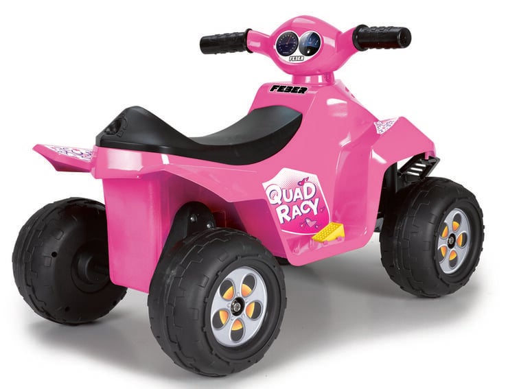 Feber Quad Racy rosa 6V