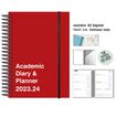 Agenda escolar 16 mesos S/Vista Català 23-24 IKI Academic Vermell