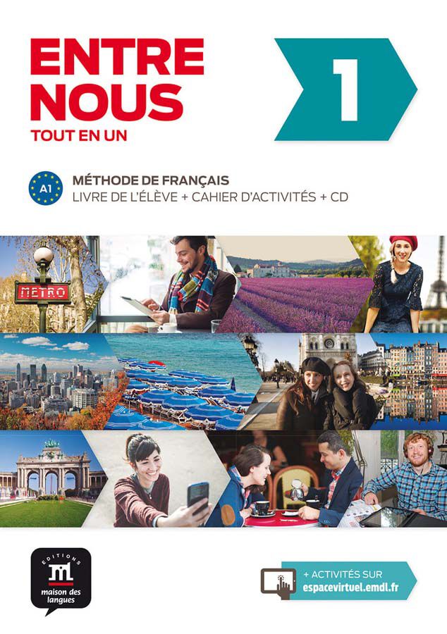 Entre Nous 1 &Eacute;l&egrave;ve+Cahier+Cd