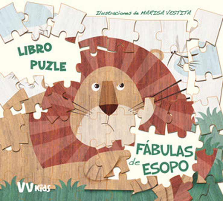 Las Fabulas de Esopo (libro Puzzle)