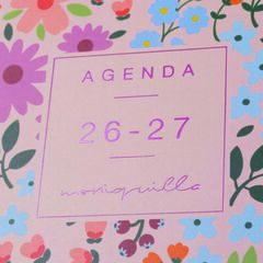 Agenda Escolar Moniquilla E10 | Dia per P&agrave;gina, Castell&agrave; (2026-2027) &ndash; Rosa