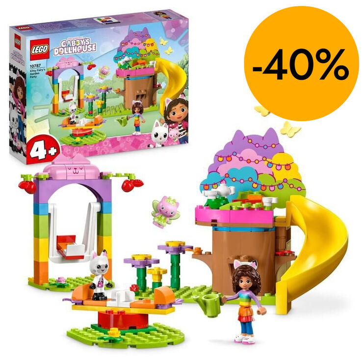 LEGO&reg; Casa de Nines de Gabby Festa al Jard&iacute; de la Fada Kitty 10787