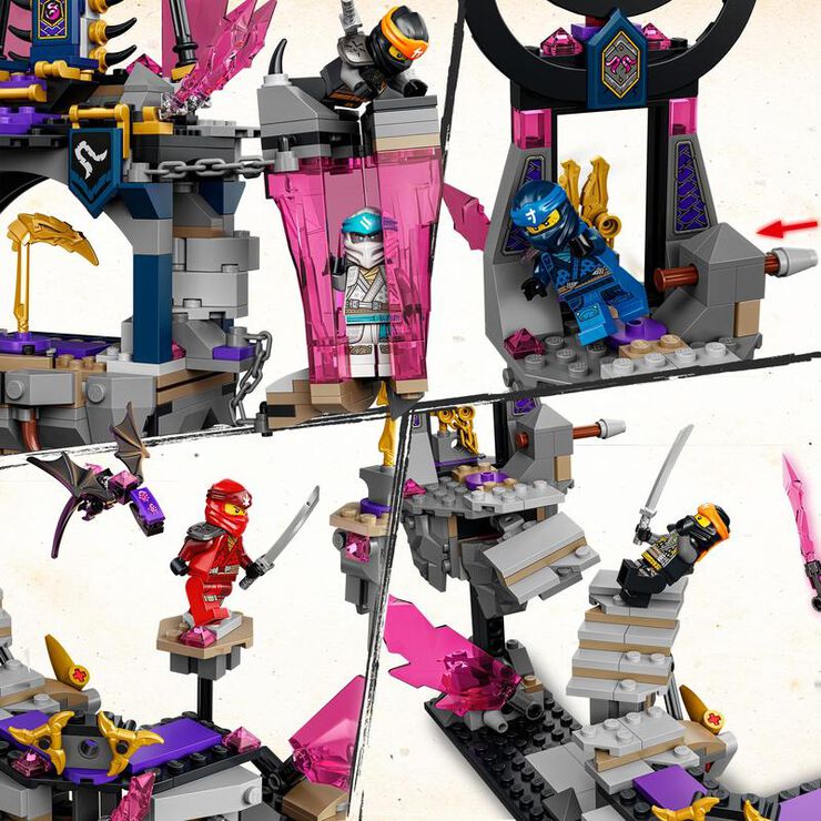 LEGO® NINJAGO Templo del Rey Cristal 71771