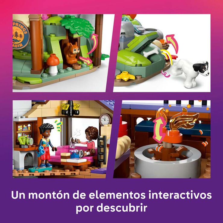 LEGO&reg; Friends Acogedora Caba&ntilde;a Forestal de Oto&ntilde;o 42705
