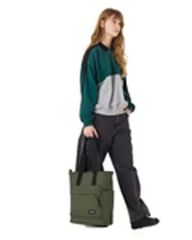 Tote Bag Pocket Dark Khaki