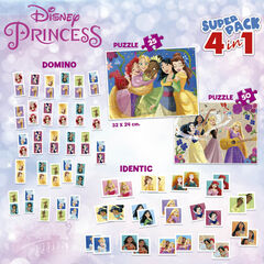 Super Pack Disney Princess 4 en 1
