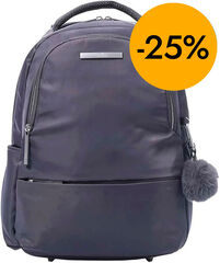 Mochila Totto Adelaide gris