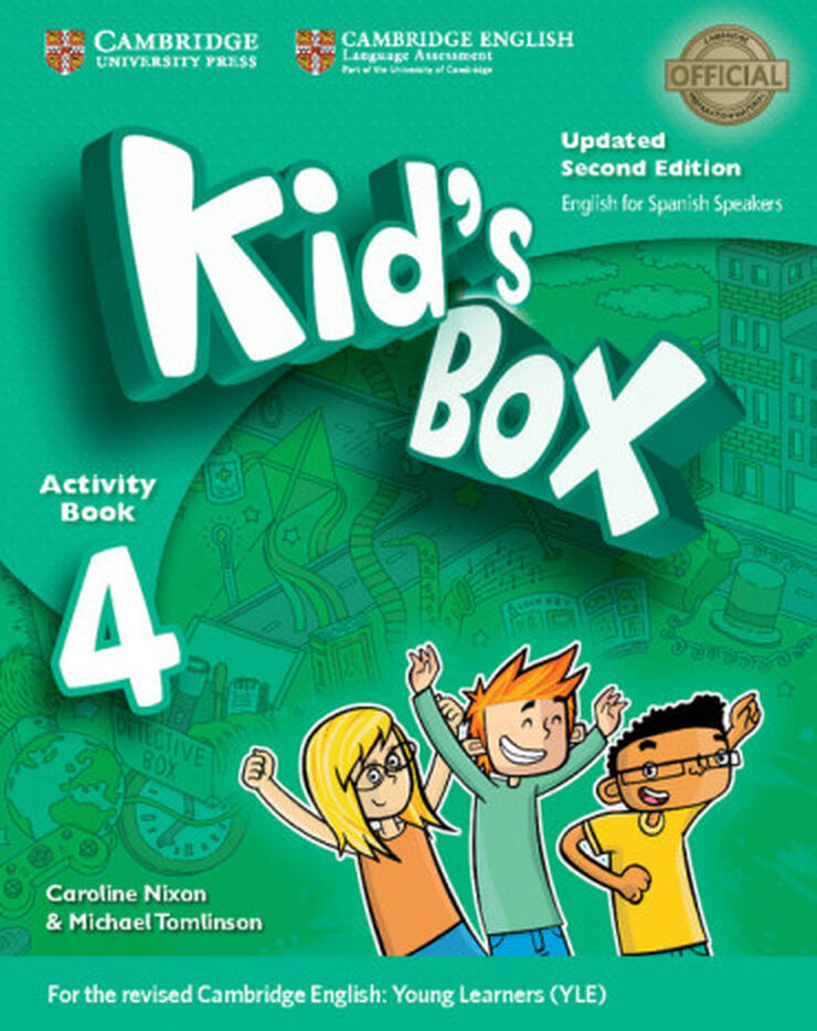 Kid'S Box Esp 2E 4 Activity Book+Onl+Cdr+My Ho