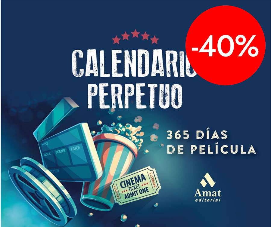 Calendario perpetuo 365 D&iacute;as de pel&iacute;cula