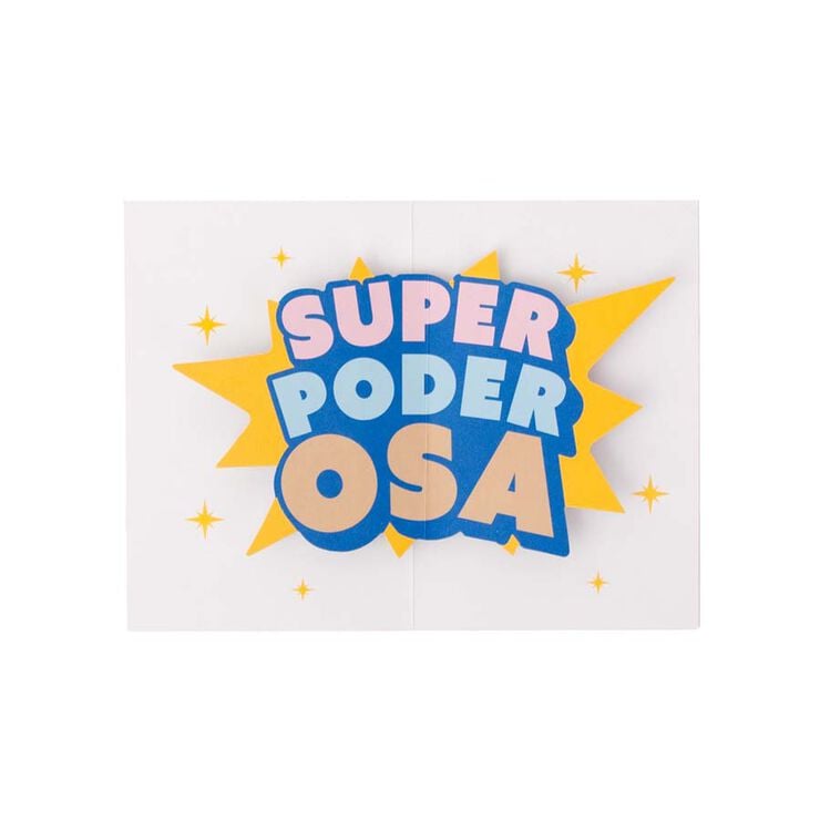Postal ''Mam&aacute;... Superpoderosa''