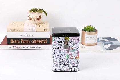 Hucha con Candado iTotal Unicornio Hucha con Candado iTotal Unicornio