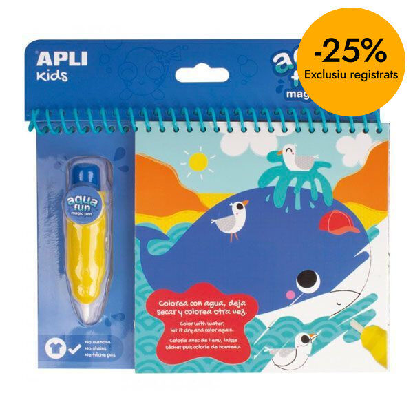 Blog pinta y colorea Apli Aqua Fun Magic Pen