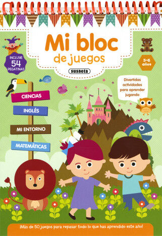 Mi bloc de juegos 5-6 a&ntilde;os
