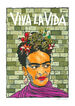 Póster Dignidart Frida Kahlo Viva la vida