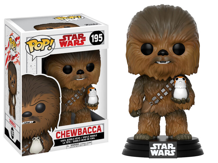 Funko POP! Chewbacca + Porg Star Wars