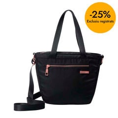 Bolsa Portaalimentos Totto Pasiflora negro