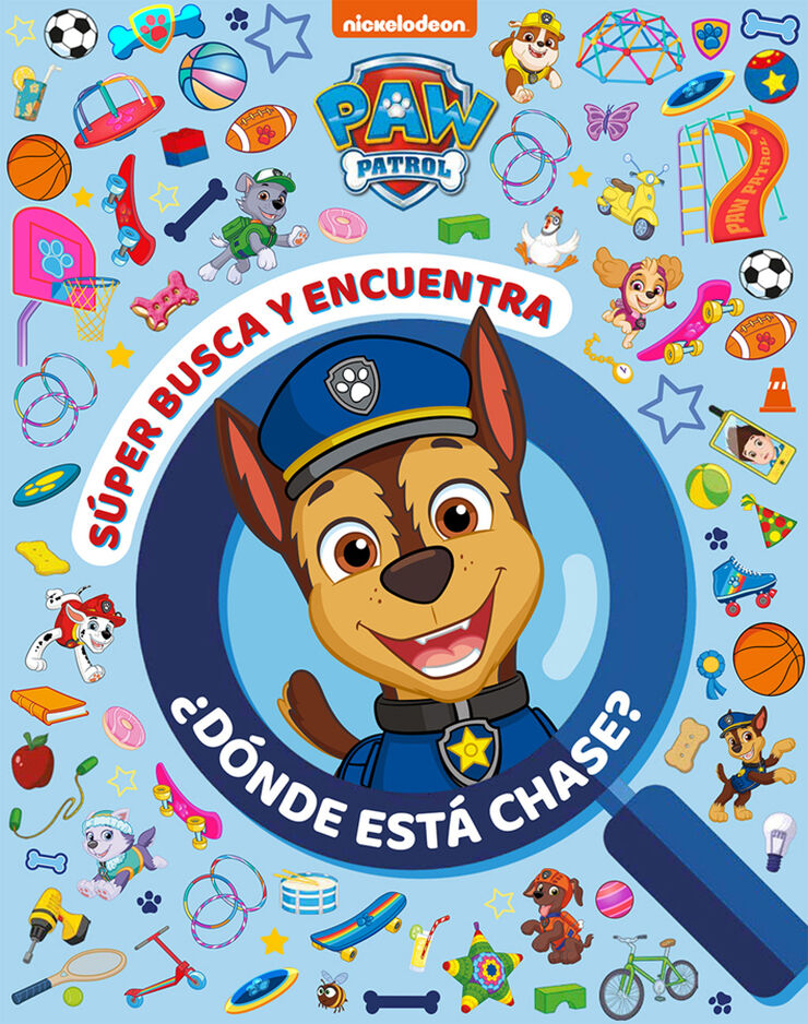 Paw Patrol / Patrulla Canina. Actividades - ¿Dónde está Chase? Súper busca y encuentra de la Patrulla Canina