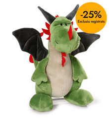 Peluche Drag&oacute;n Verde 20 cm