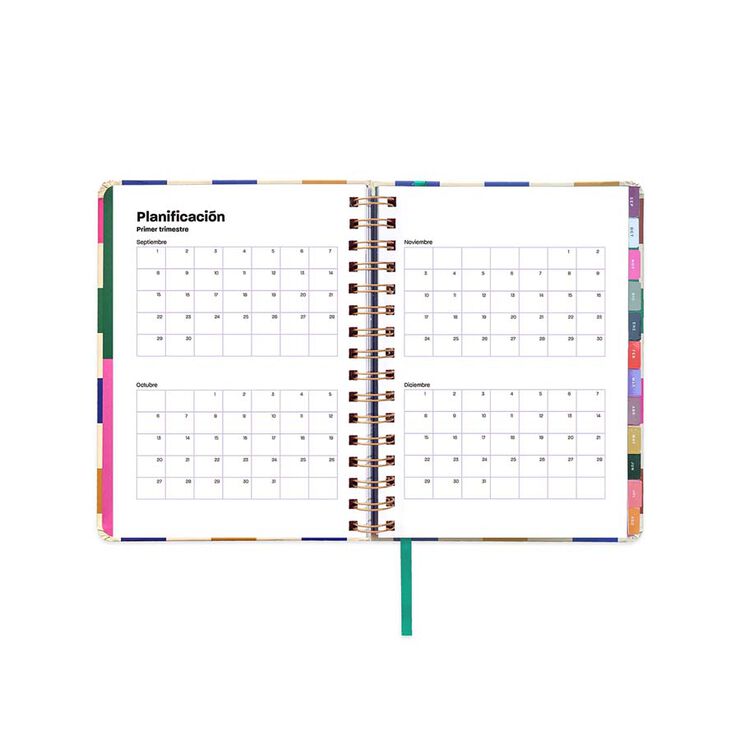 Agenda escolar UO sem/vista castellano 2025-26 Profe