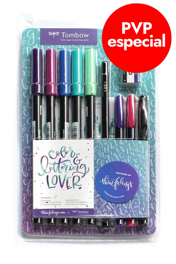 Lettering Tombow Set Edition Threefeelings