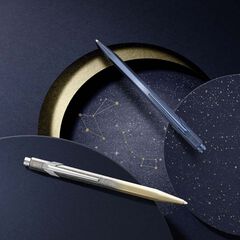Bolígraf Caran d'Ache Cosmic Blue Noel 2024 blau