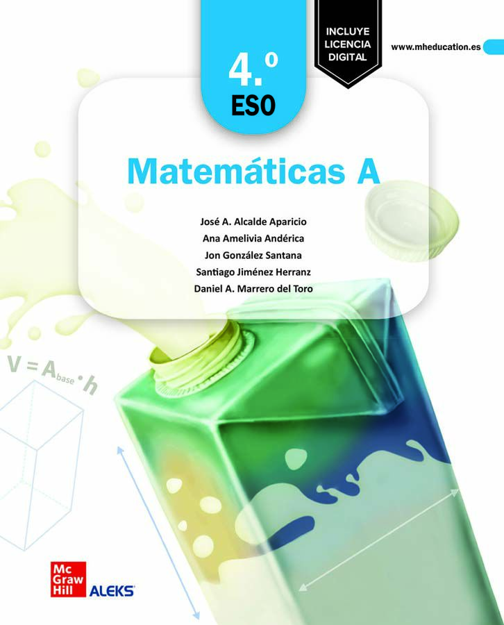 Matem&aacute;ticas A 4 Eso. Edici&oacute;n Lomloe