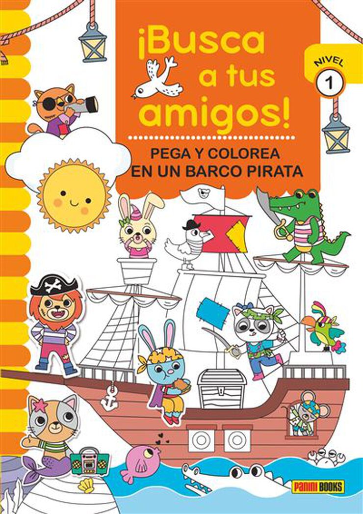 ¡Busca a tus amigos! En un barco pirata